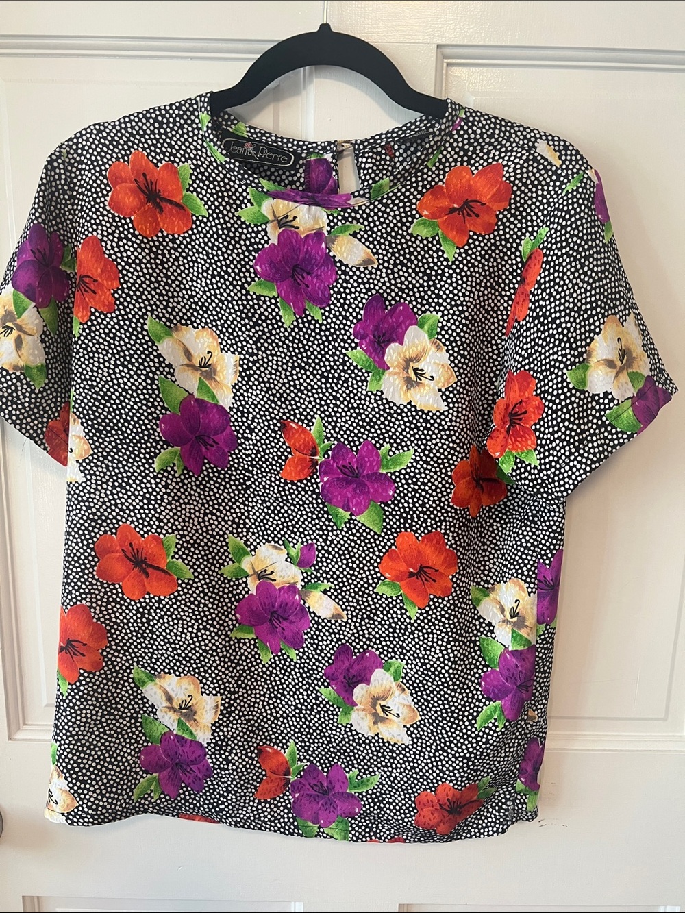 Vintage floral blouse